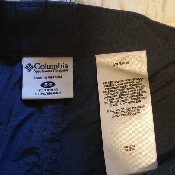 Mens Columbia PFG shorts - Picture 3 of 6
